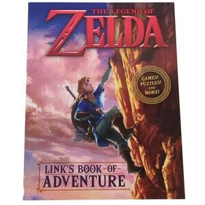 The Legend of Zelda: Link’s Book of Adventure Paperback Softback Nintendo NEW